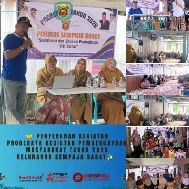 PENYERAHAN BANTUAN KEGIATAN PROBEBAYA BIDANG PEMBERDAYAAN TAHUN ANGGARAN 2026