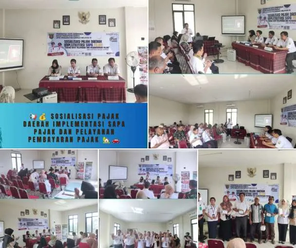 📢💰 SOSIALISASI PAJAK DAERAH IMPLEMENTASI SAPA PAJAK DAN PELAYANAN PEMBAYARAN PAJAK 🏡🚗