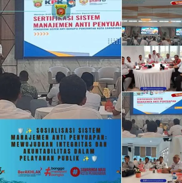 SOSIALISASI SISTEM MANAJEMEN ANTI PENYUAPAN: MEWUJUDKAN INTEGRITAS DAN AKUNTABILITAS DALAM PELAYANAN PUBLIK