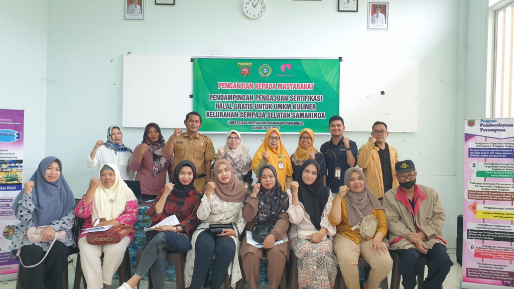 Sertifikasi Halal kerjasama TP PKK, Wanita Wira Usaha, UINSI, UWGM, dan Mompreneur KALTIM