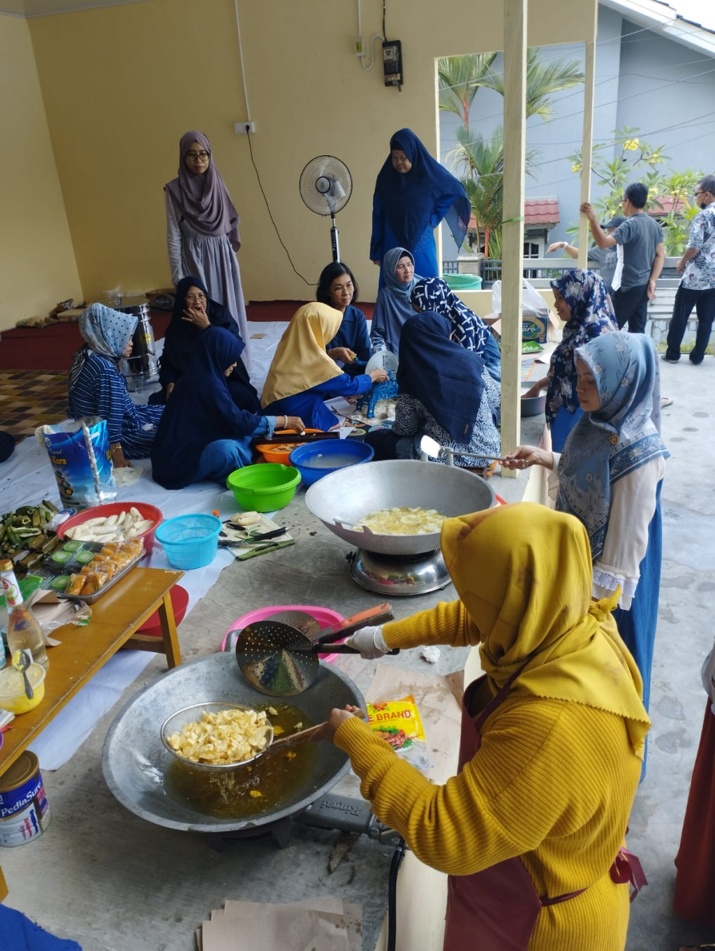 Pelatihan Tataboga di lingkungan RT.16
