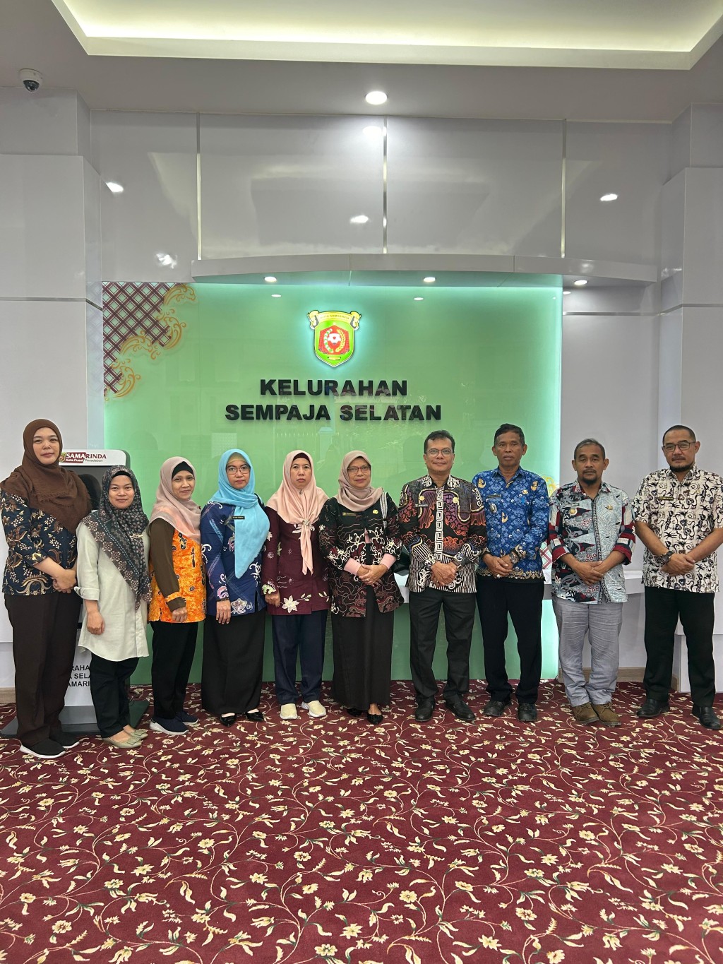 PEMERIKSAAN KELURAHAN SEMPAJA SELATAN OLEH KECAMATAN SAMARINDA UTARA