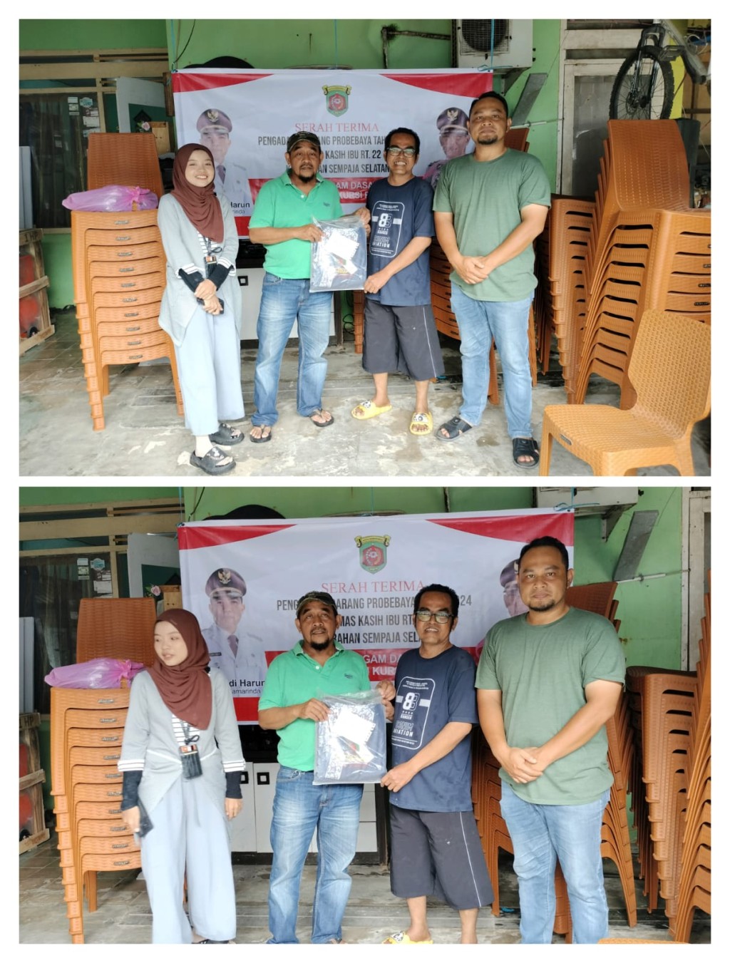 Serah Terima Kegiatan Pengadaan Sarpras Probebaya 2024