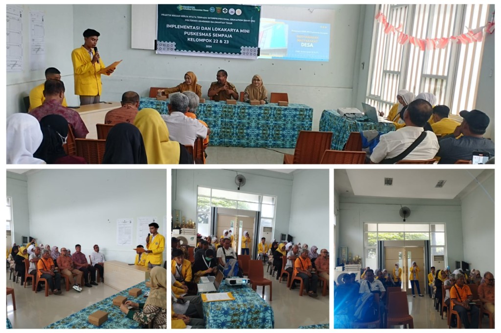 Musyawarah Masyarakat Desa (MMD) Implementasi Dan Lokakarya mini  oleh Mahasiswa KKN Polteknes angkatan 22 & 23 Tahun 2024