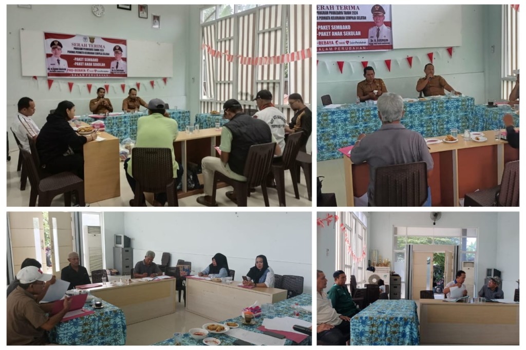 Rapat Koordinasi bersama Pokmas Permata, Kasih Ibu dan Kerukunan terkait evaluasi Pelaksanaan Probebaya 2024 & Persiapan Rembug warga Probebaya 2026