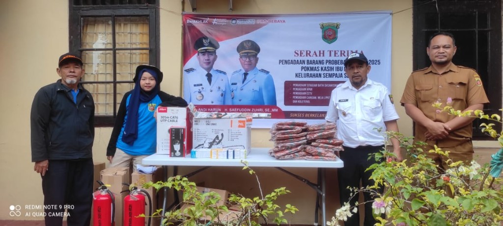 SERAH TERIMA BARANG PROBEBAYA RT. 021