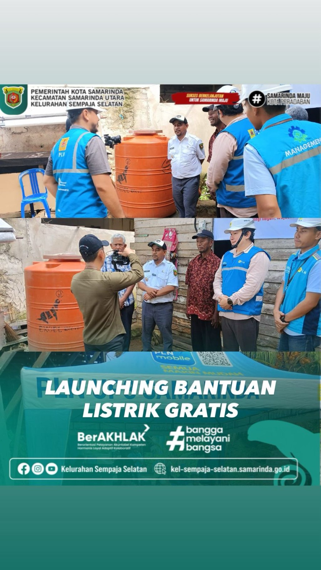 LAUNCHING BANTUAN LISTRIK GRATIS