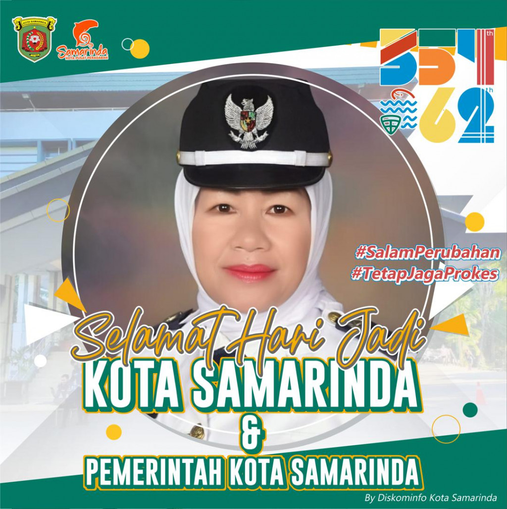 Dirgahayu Kota Samarinda ke-354 tahun dan Pemkot ke-62 tahun