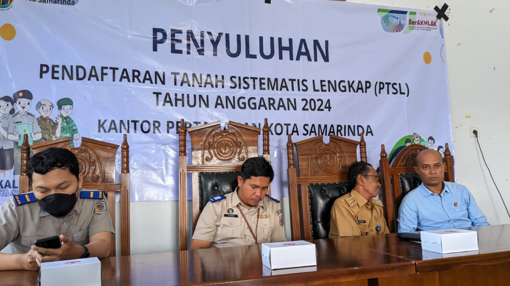 Pendaftaran Tanah Sistematic lengkap (PTSL)