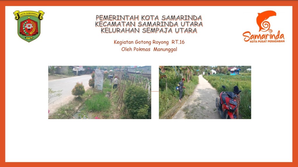 Kegiatan Gotong Royong RT.16