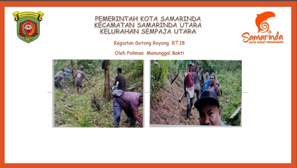 Kegiatan Gotong Royong RT.18