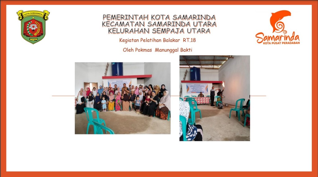Kegiatan Pelatihan Balakar RT.18
