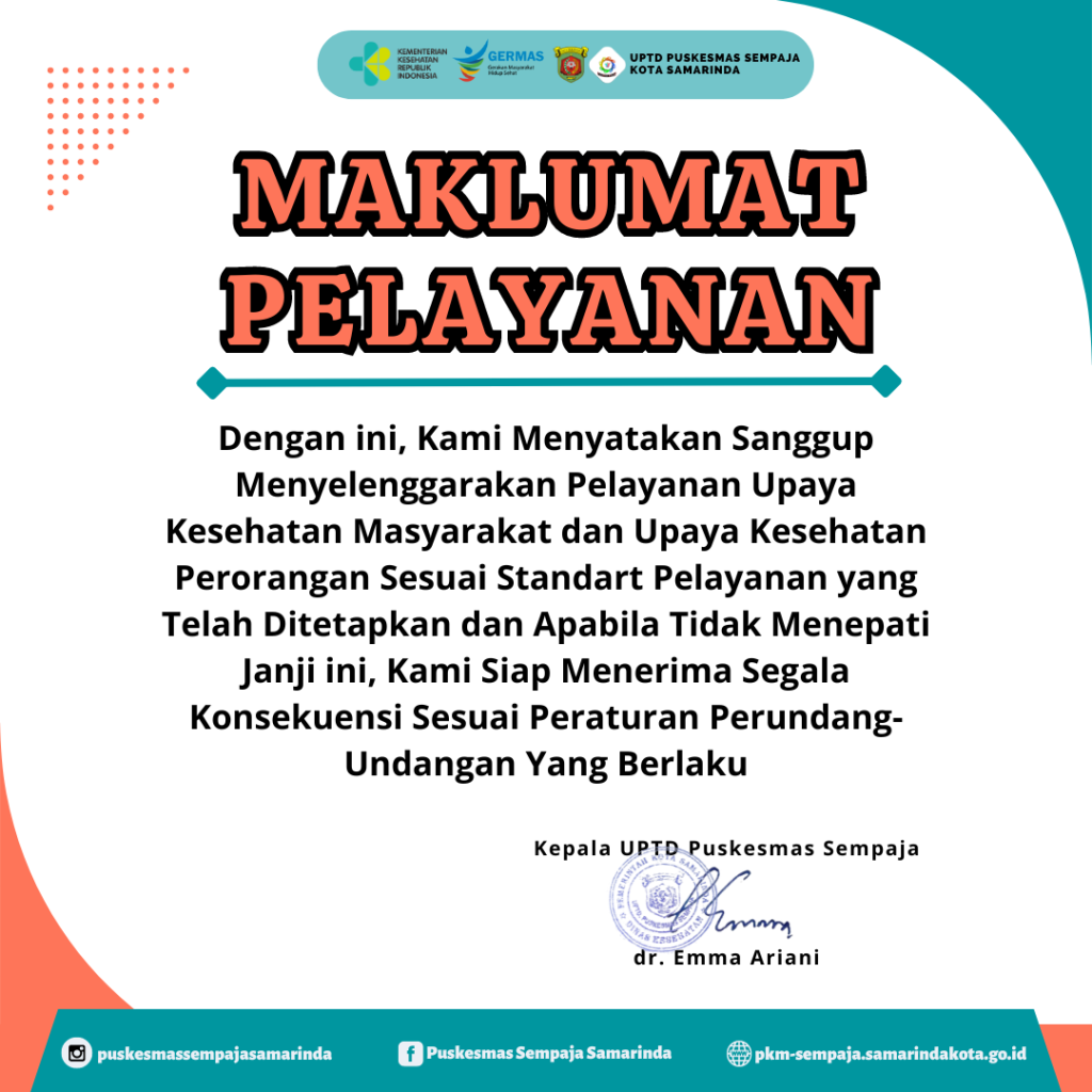Maklumat Pelayanan