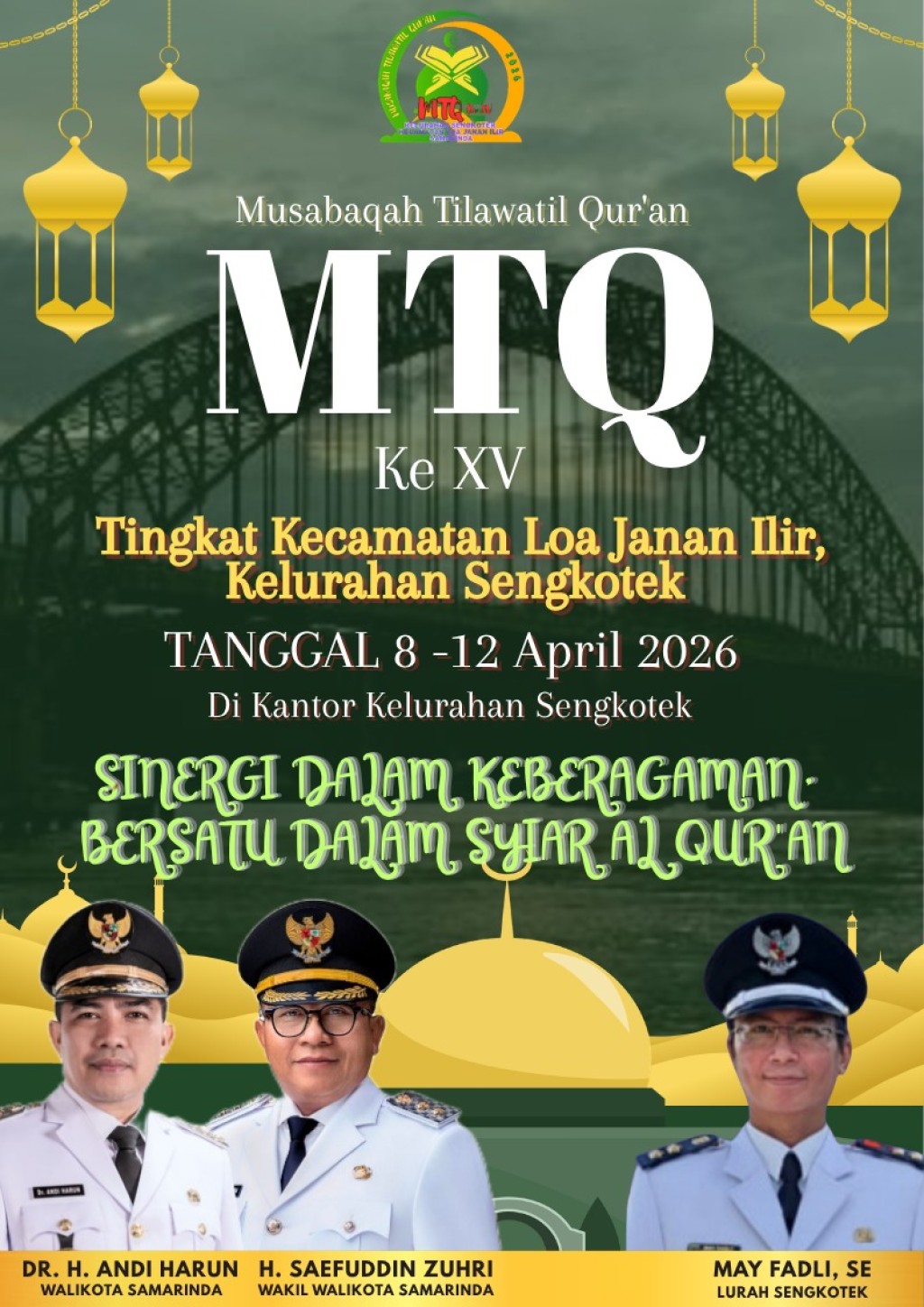 Musabaqah Tilawatil Qur'an (MTQ) Ke 15 Tingkat Kecamatan Loa Janan Ilir Tahun 2026