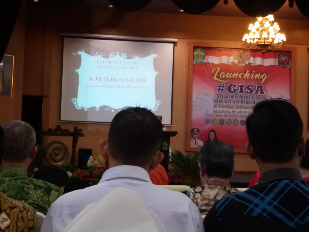 Launching GISA (Gerakan Indonesia Sadar Administrasi Kependudukan)