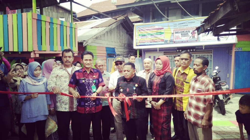 Peresmian Kampung Pelangi Di RT.32 Kel. Sidodadi Kecamatan Samarinda Ulu