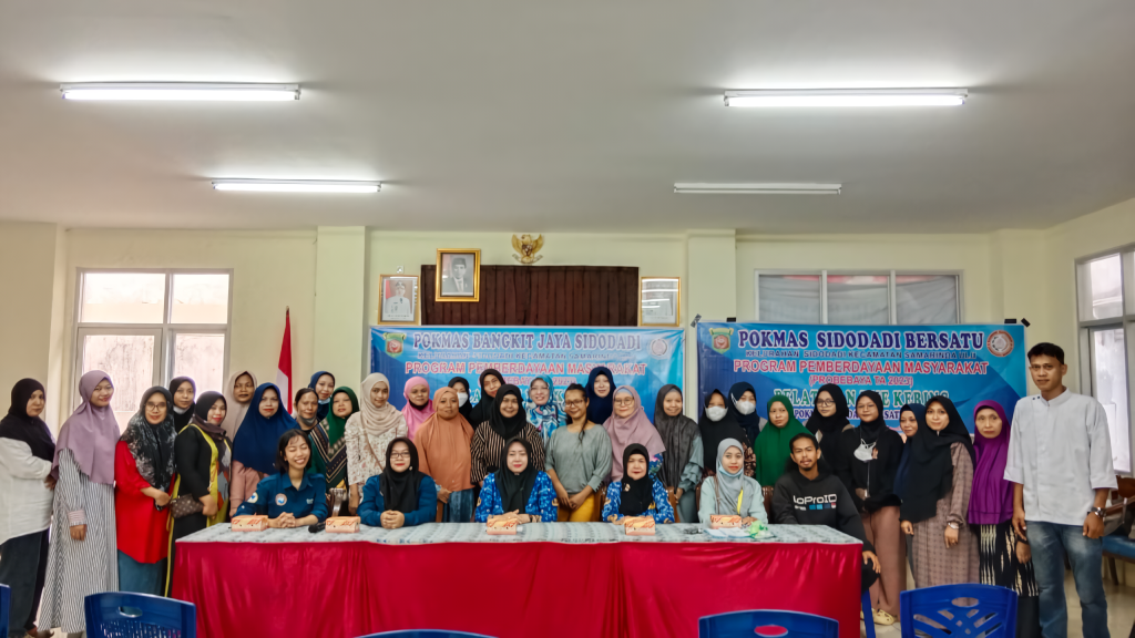 Pokmas Bangkit Jaya Sidodadi Mengadakan Pelatihan Kue Kering dalam Rangka Pelaksanaan Probebaya 2023