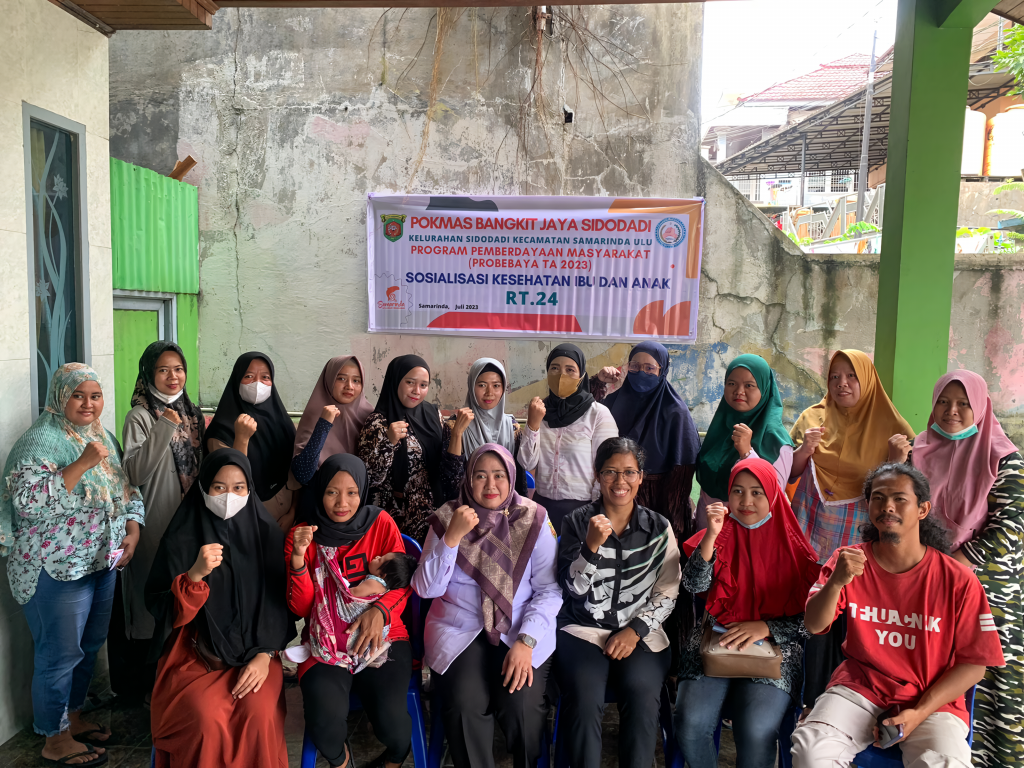 Probebaya 2023 oleh Pokmas Bangkit Jaya Sidodadi, Mengadakan Sosialisasi Kesehatan Ibu dan Anak