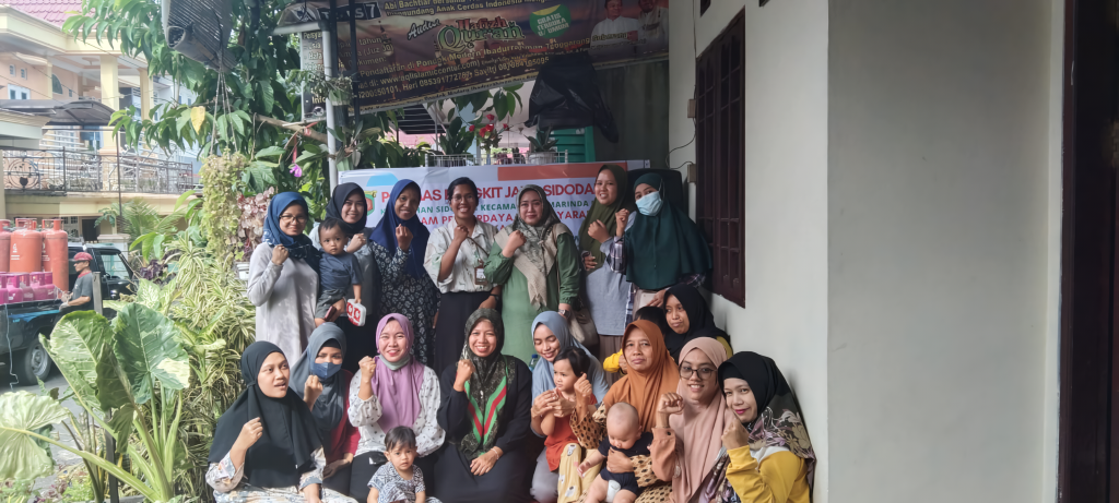 Sosialisasi Kesehatan Ibu dan Anak RT 46 oleh Pokmas Bangkit Jaya Sidodadi dalam Pelaksanaan Probebaya