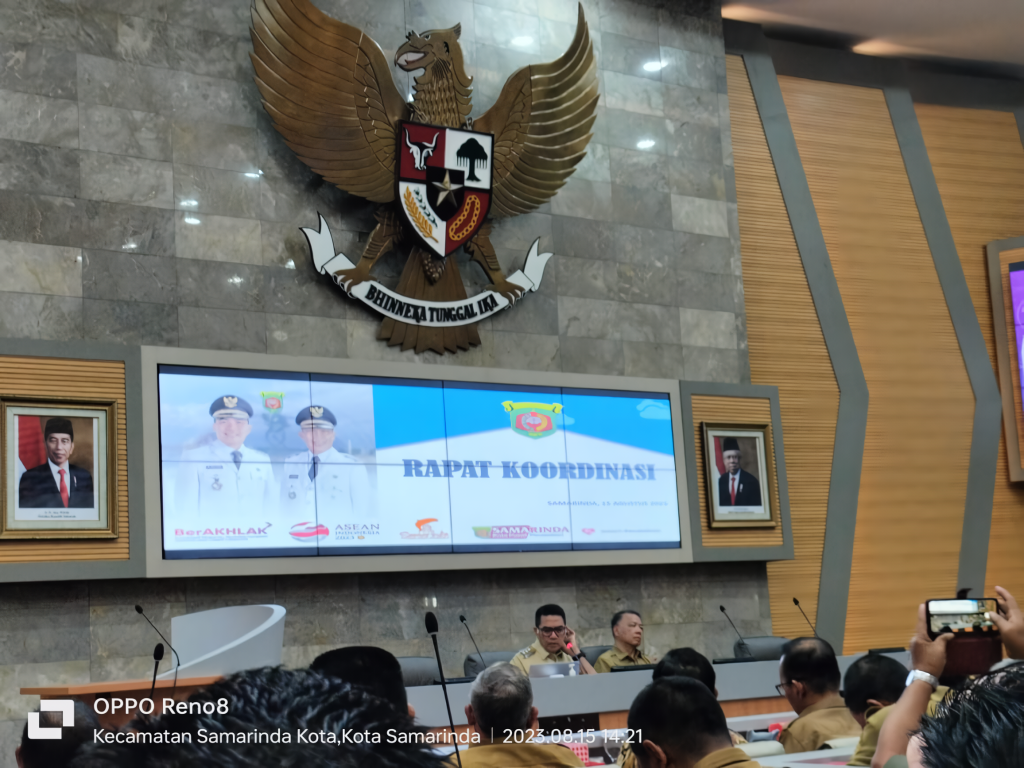 Bahas Kinerja Seluruh OPD Pemkot, Wali Kota Samarinda Gelar Rapat Koordinasi