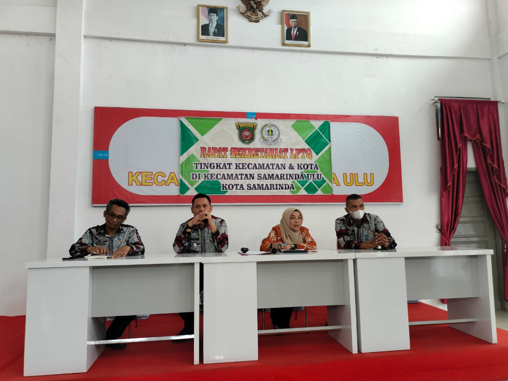 Rapat Koodinasi Sekretariat LPQ di Kecamatan Samarinda Ulu