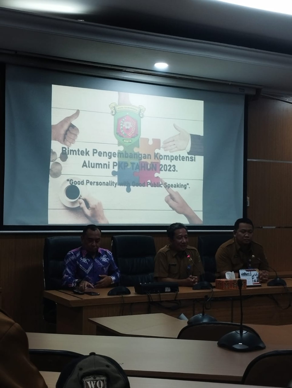 Bimtek Pengembangan Kompetensi Alumni PKP Tahun 2023 dengan tema " Good Personality With A Good Public Speaking"