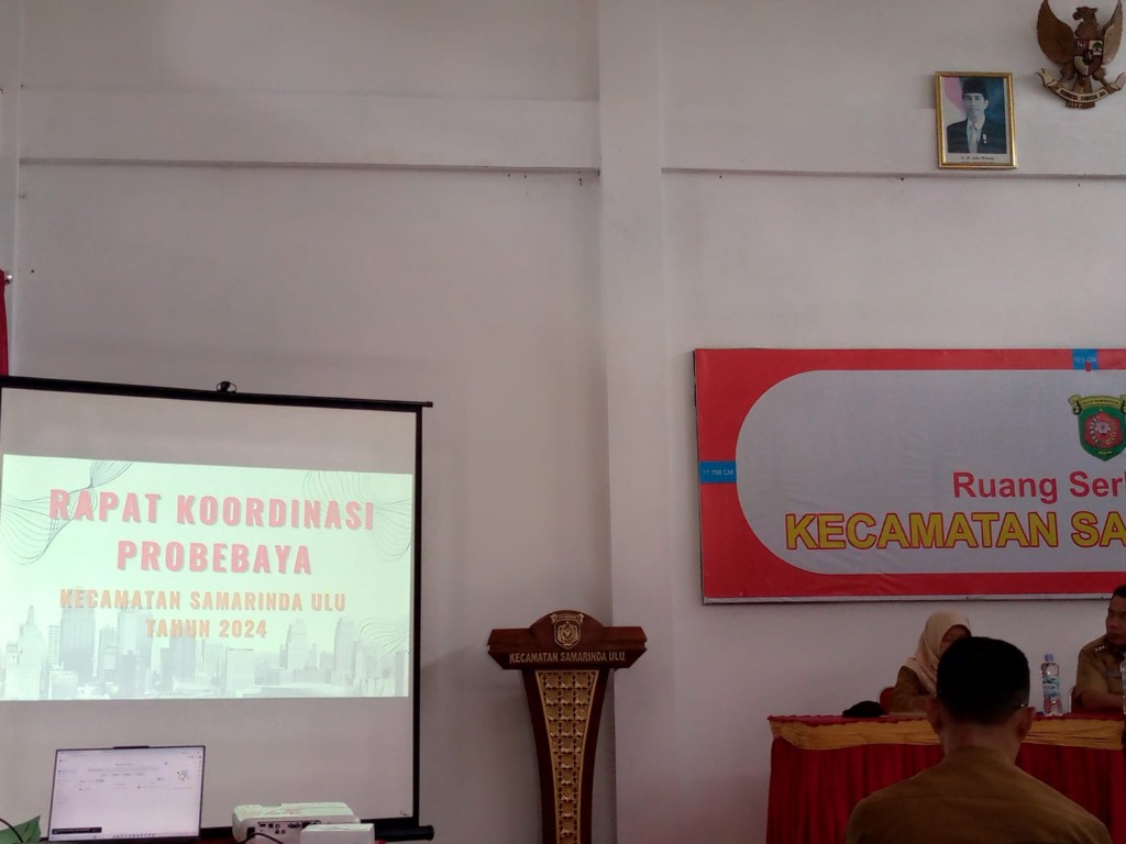 Rapat Koodinasi Probebaya Kecamatan Samarinda ULu
