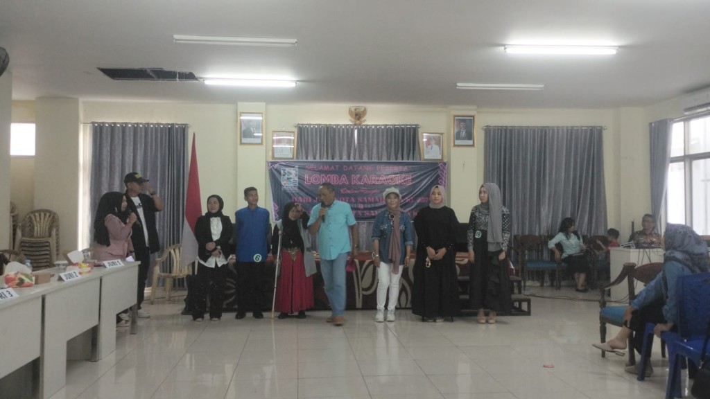 Lomba Karoke Di lingkungan Kelurahan Sidodadi