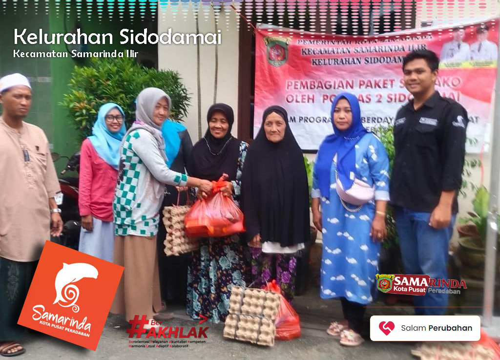 Penyerahan Bantuan Sembako Probebaya Anggaran Perubahan Pokmas 2