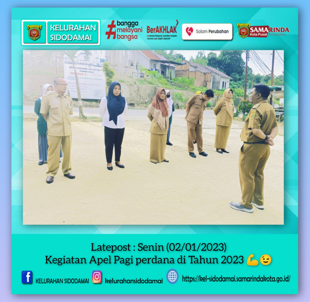 Apel Pagi Perdana AwalTahun 2023