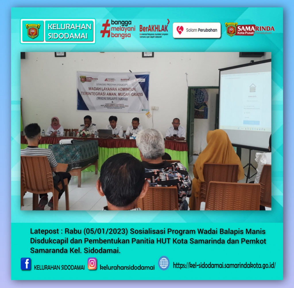 Rapat Pembentukan Panitia HUT Kota dan Pemkot Samarinda
