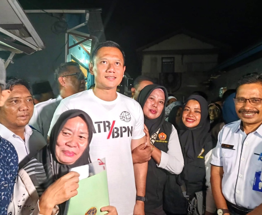 Kunjungan Menteri ATR BPN