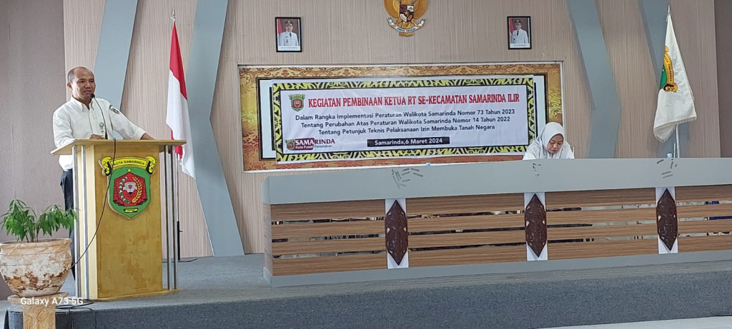 Kegiatan Pembinaan RT Se-Kecamatan Samarinda Ilir