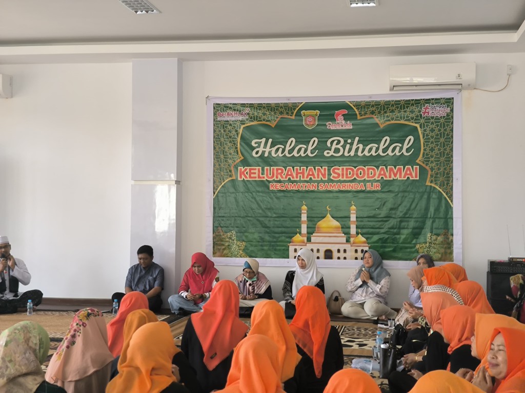 Acara Halal Bihalal Kelurahan Sidodamai Kecamatan Samarinda Ilir