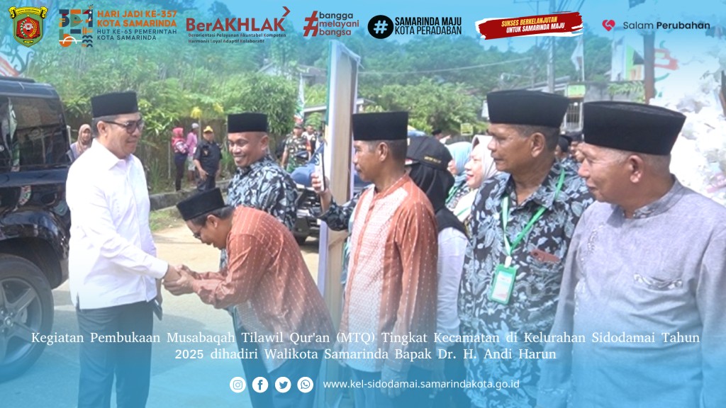 Kegiatan Musabaqah Tilawil Qur'an (MTQ) Ke-54 Tingkat Kecamatan Samarinda Ilir
