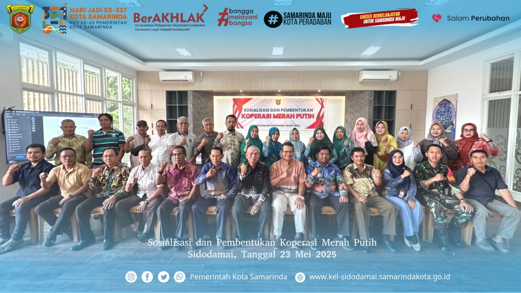 Koperasi Merah Putih Resmi Dibentuk di Kelurahan Sidodamai, Wujud Dukungan Terhadap Program Presiden Prabowo