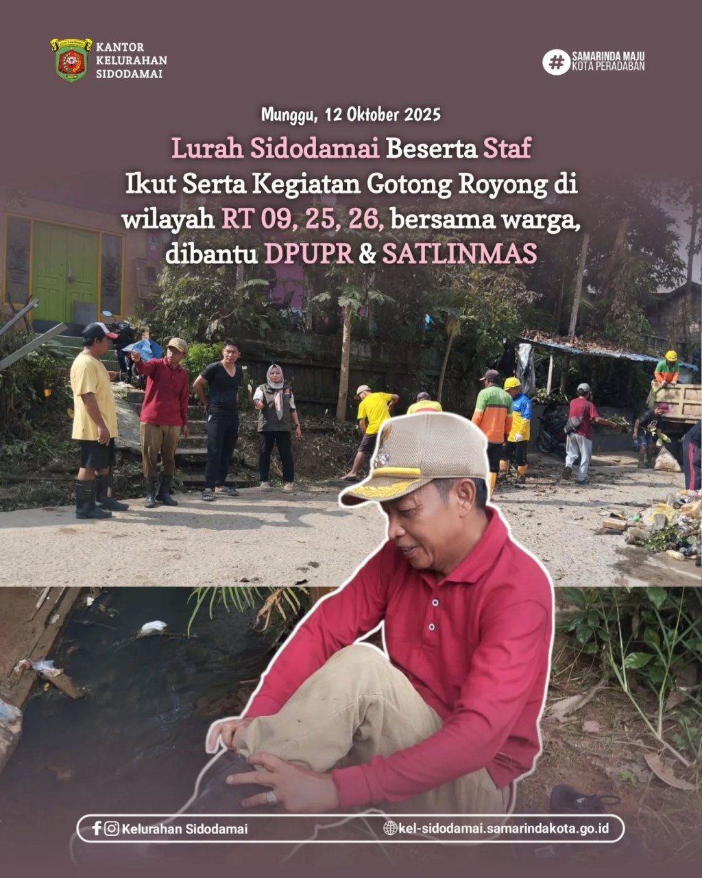 🤝 GOTONG ROYONG AKBAR DI SIDODAMAI! WUJUD KEKOMPAKAN UNTUK LINGKUNGAN YANG BERSIH DAN INDAH 💚