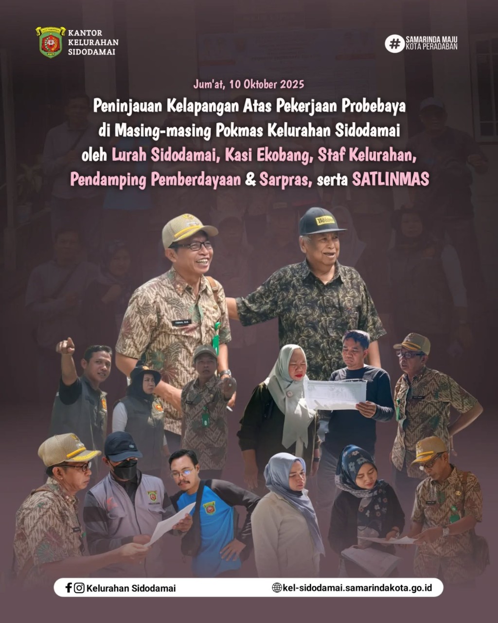 🔍 PENINJAUAN LAPANGAN PROGRAM PROBEBAYA: LURAH SIDODAMAI TINJAU LANGSUNG PROGRES PEKERJAAN DI SETIAP POKMAS 💪
