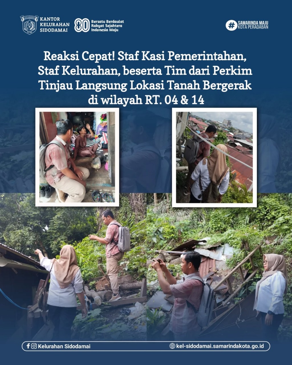 GIAT KELURAHAN SIDODAMAI: KOMITMEN TERHADAP PELAYANAN DAN KESELAMATAN WARGA 💪🌿