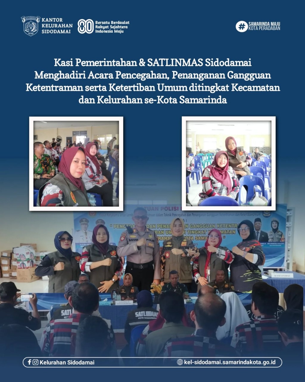 GIAT KELURAHAN SIDODAMAI: SINERGI, KEDISIPLINAN, DAN KETERTIBAN! 💪🌿