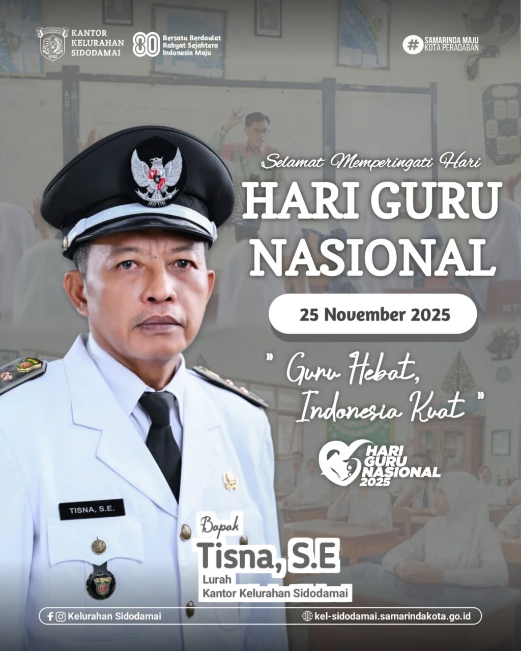 SELAMAT HARI GURU NASIONAL 25 NOVEMBER 2025 📚👩‍🏫👨‍🏫