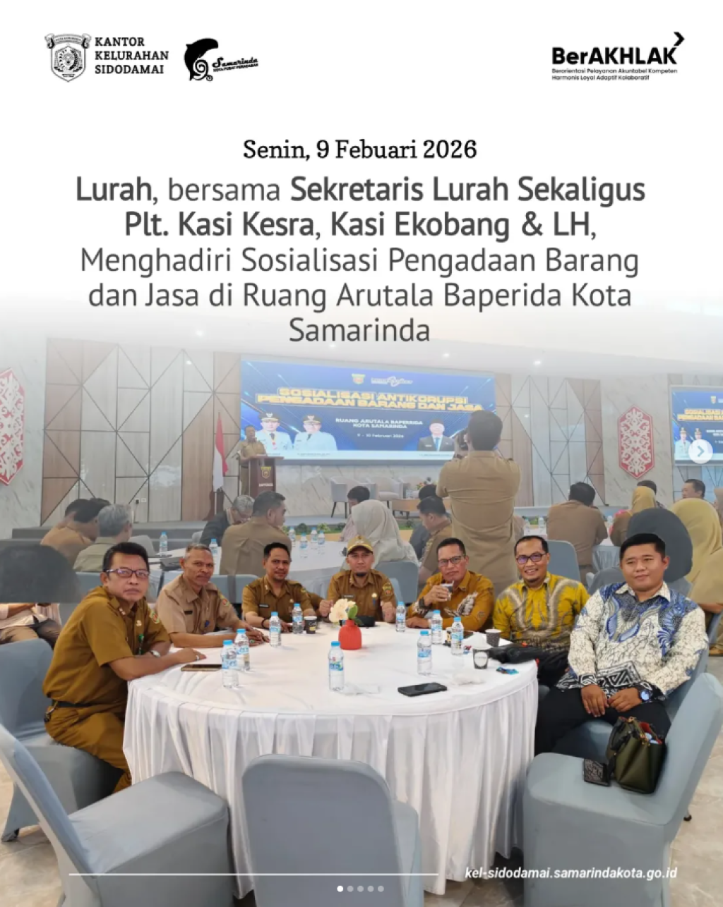 Sinergi Kelurahan dan Pokmas dalam Memahami Regulasi Pengadaan Barang dan Jasa yang Akuntabel
