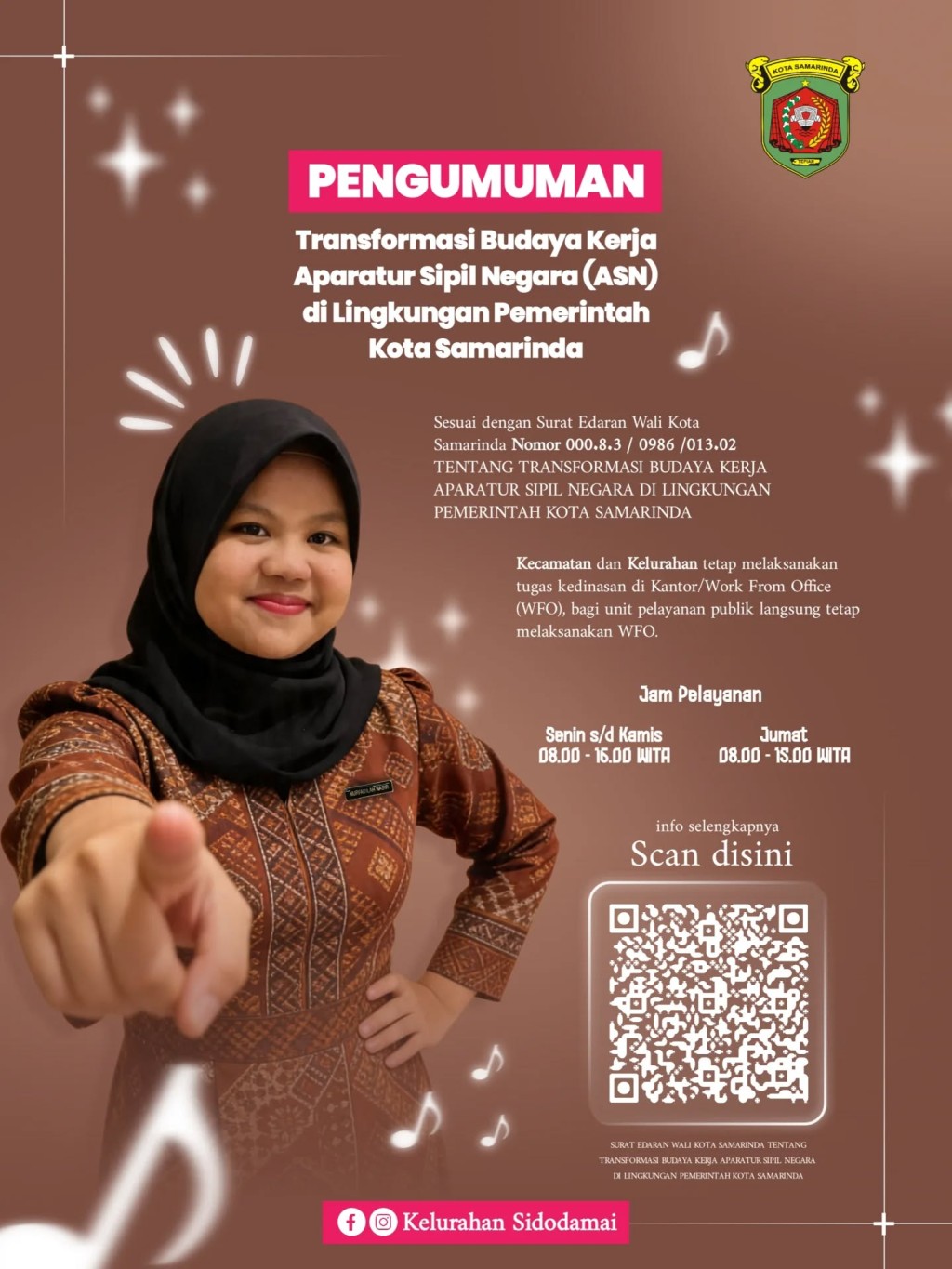 Pelayanan Tetap Optimal! Kelurahan Sidodamai Berlaku WFO untuk Layani Masyarakat 🏢✅
