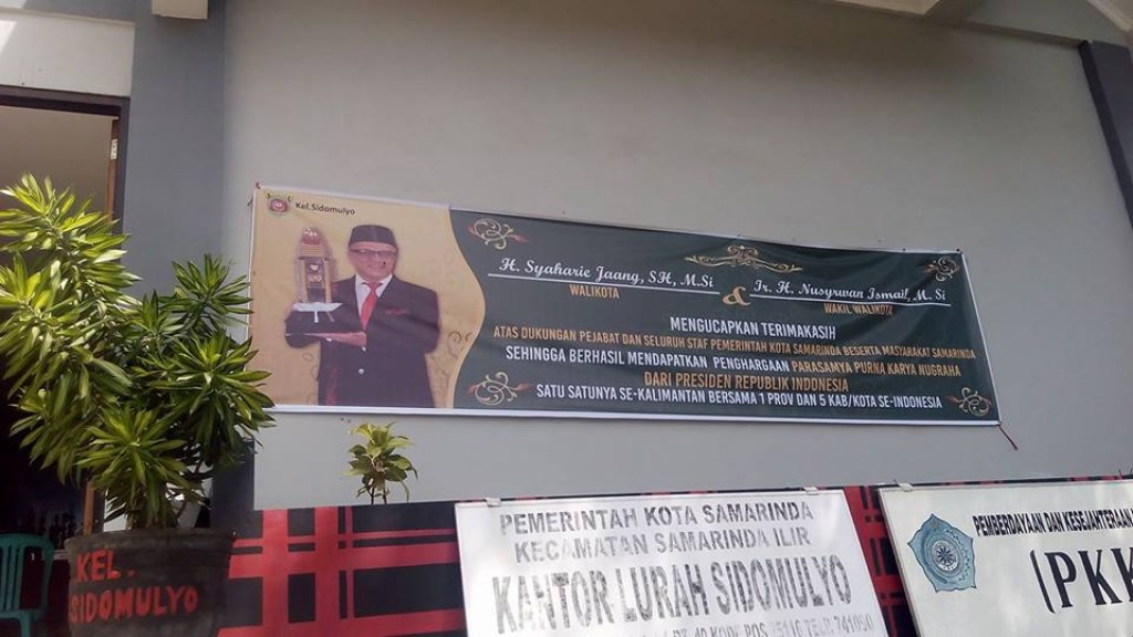 Presiden “Hadiahi”Samarinda Parasamya Purnakarya **Tiga tahun berturut Kinerja Pemerintah Terbaik