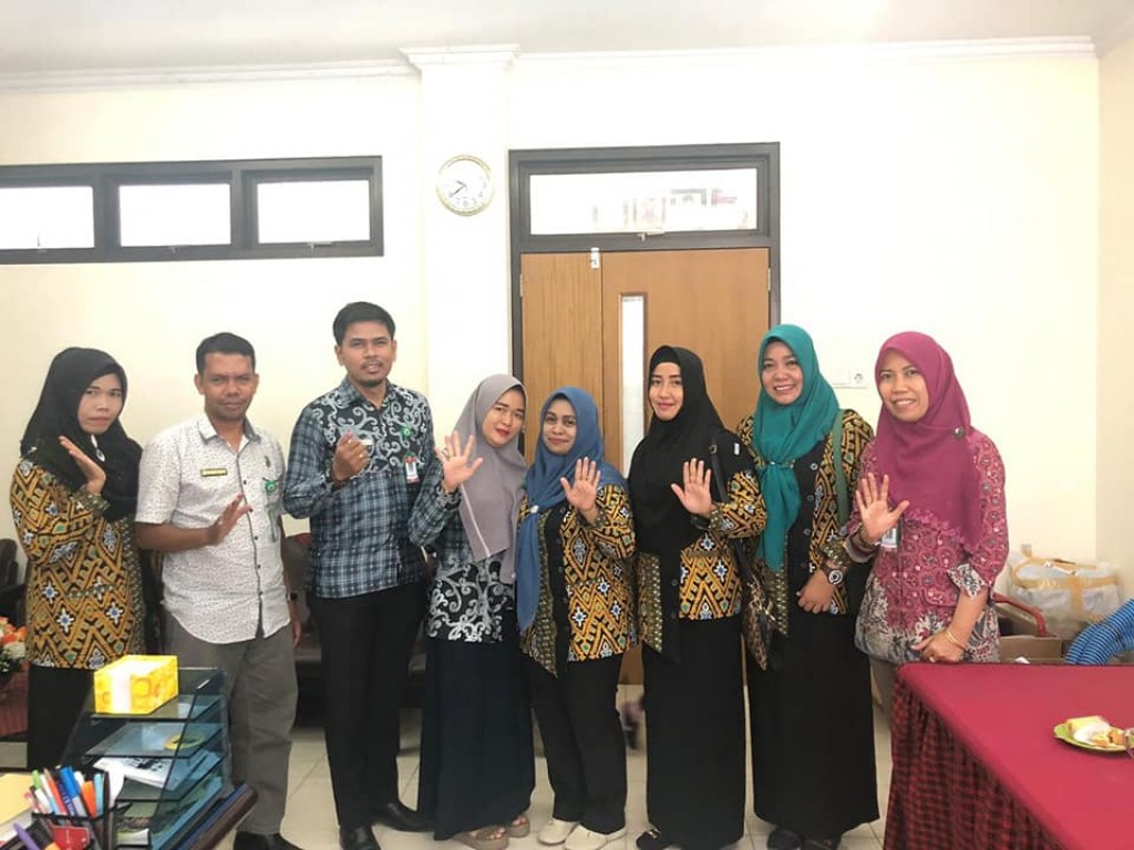 Kunjungan Kelurahan Tanjung Redeb Kabupaten Berau Ke Kelurahan Sidomulyo.