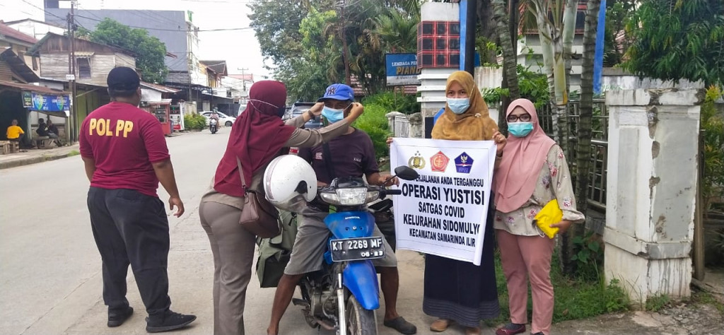 Giat Yustisi Dan Sosialisasi Prokes
