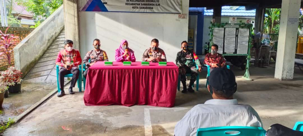 Kunjungan Kapolsek Samarinda Kota Ke Kelurahan Sidomulyo