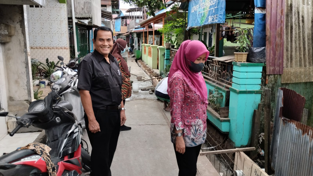 Monitoring pelaksanaan Program Pembangunan dan Pemberdayaan Masyarakat (Pro Bebaya) RT 26