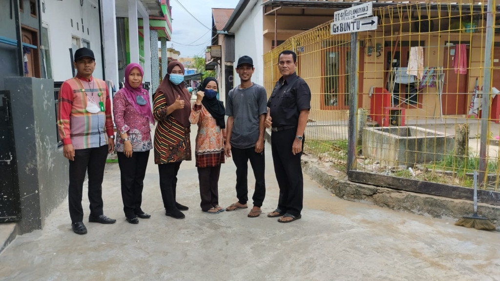 Monitoring pelaksanaan Program Pembangunan dan Pemberdayaan Masyarakat (Pro Bebaya) RT 41