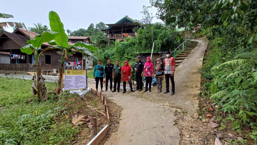 Monitoring pelaksanaan Program Pembangunan dan Pemberdayaan Masyarakat (Pro Bebaya) RT 39